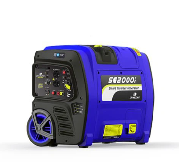 2000 Watt Quiet Portable Gas Powered Backup Home Generator