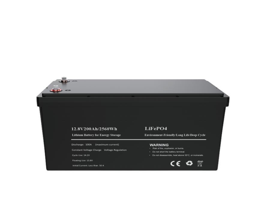 12.8V 200AH [2.56 KWH] Lithium Iron Phosphate (Lifepo4) Battery